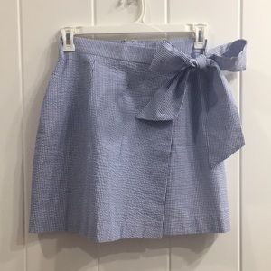 Seersucker Skirt